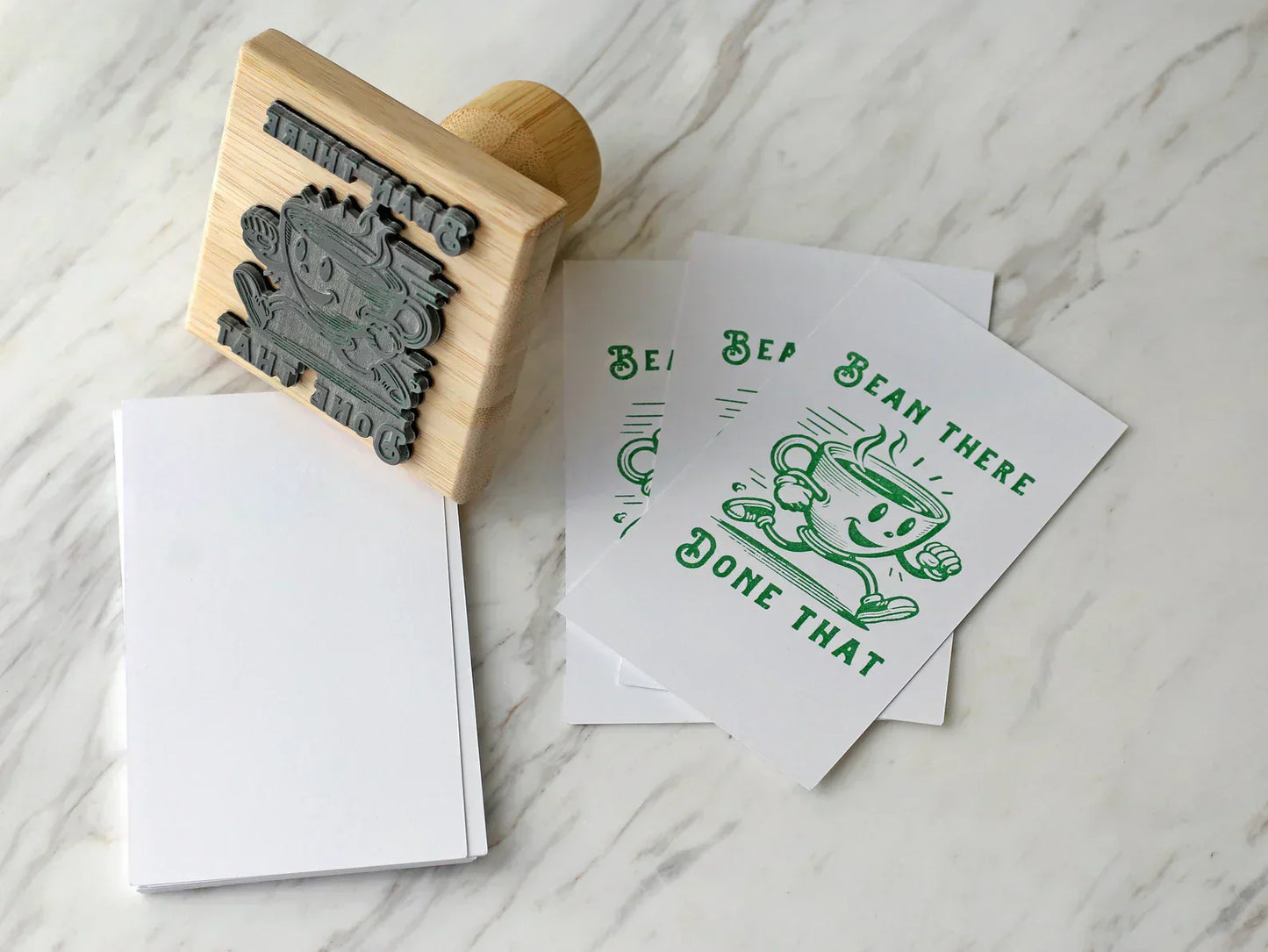 Personalized Wooden Logo Stamp by Stampism®